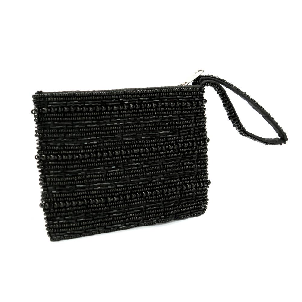 Sac en perles noires
