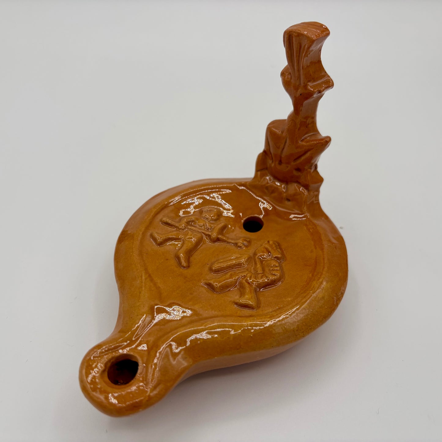 Lampes à huile en céramique inspirées de modèles antiques