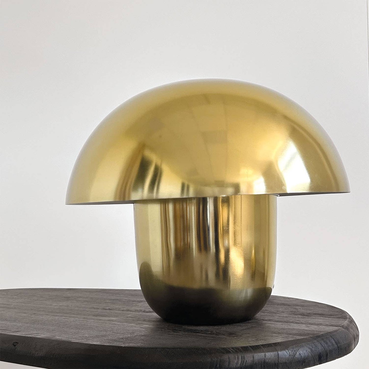 Lampe Champignon petite doré