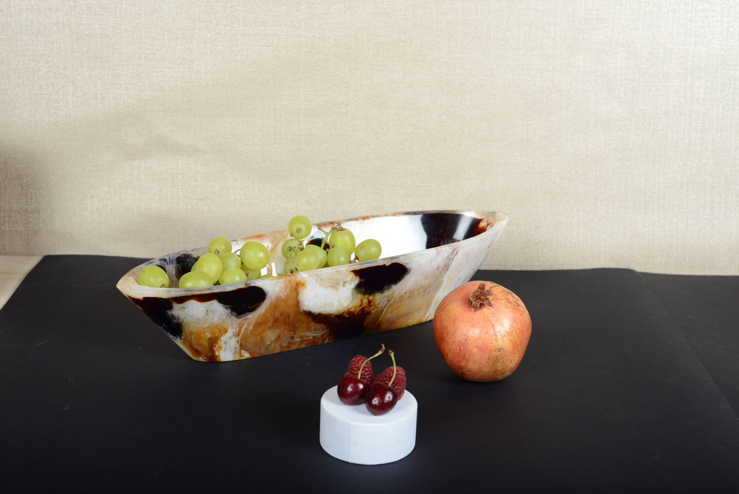 Bol ovale en résine