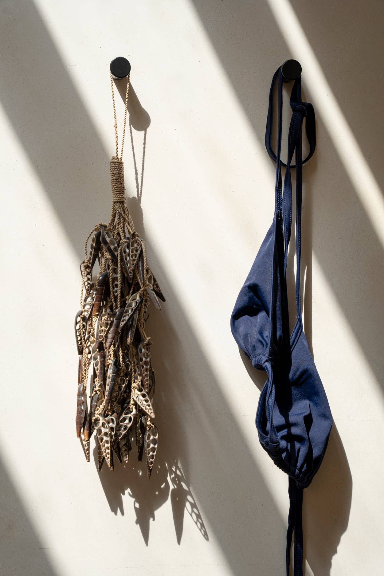 Suspension décorative en coquillages