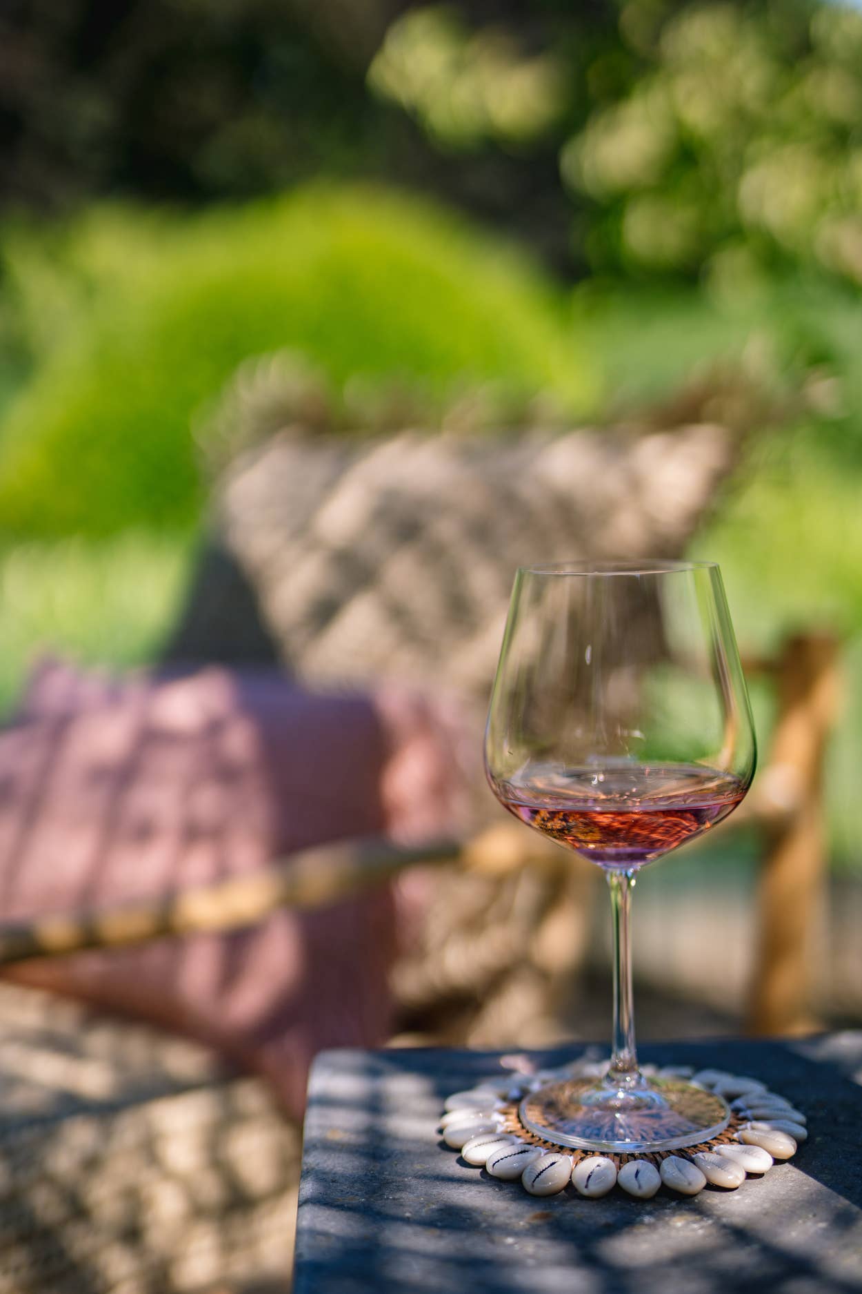 Dessous de verres en coquillages