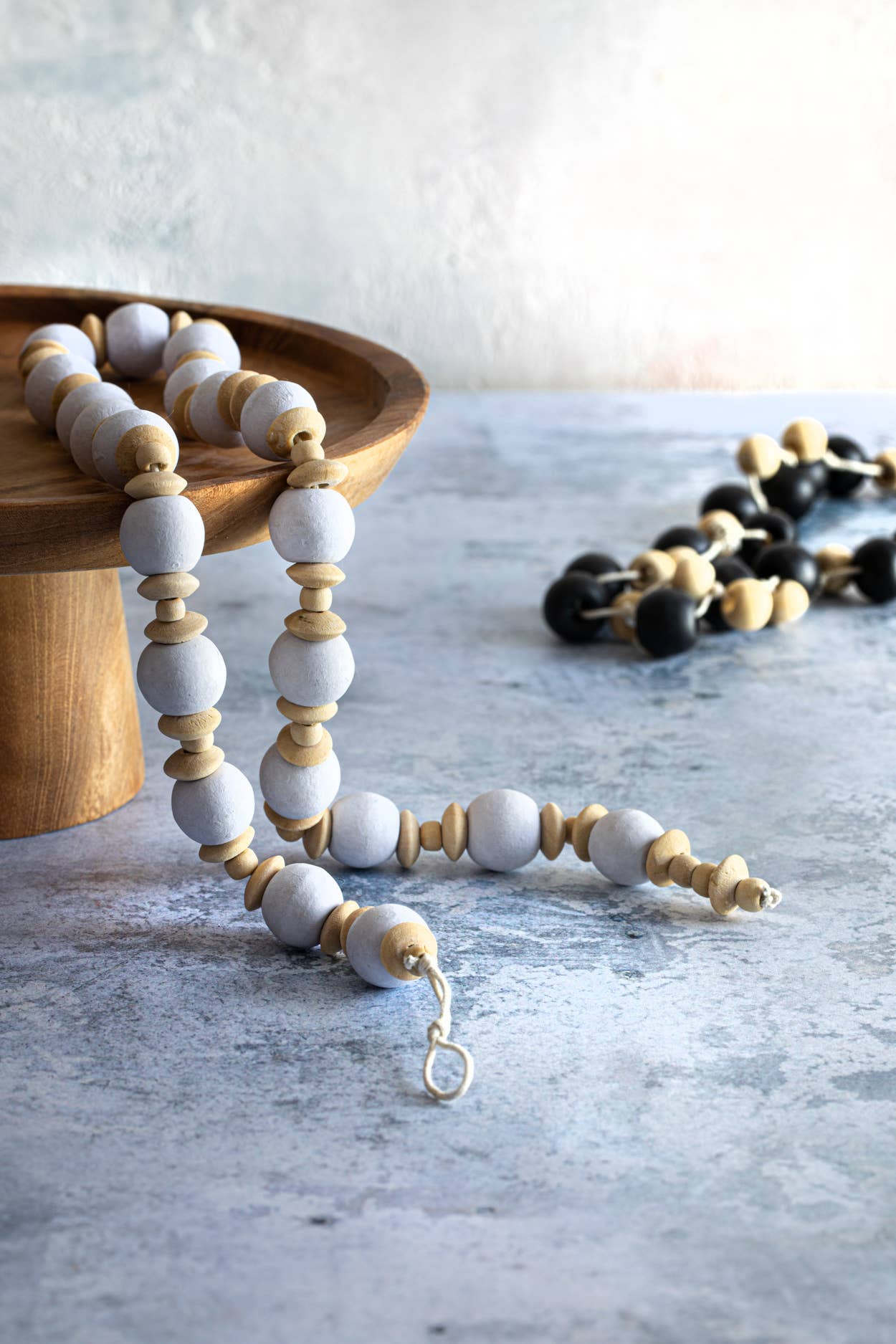 Présentoir à gâteaux en teck