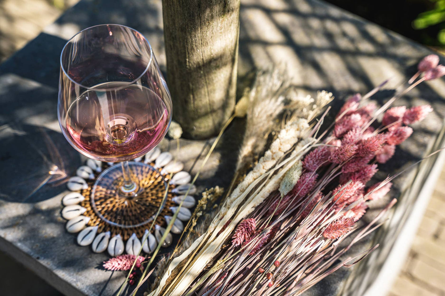 Dessous de verres en coquillages