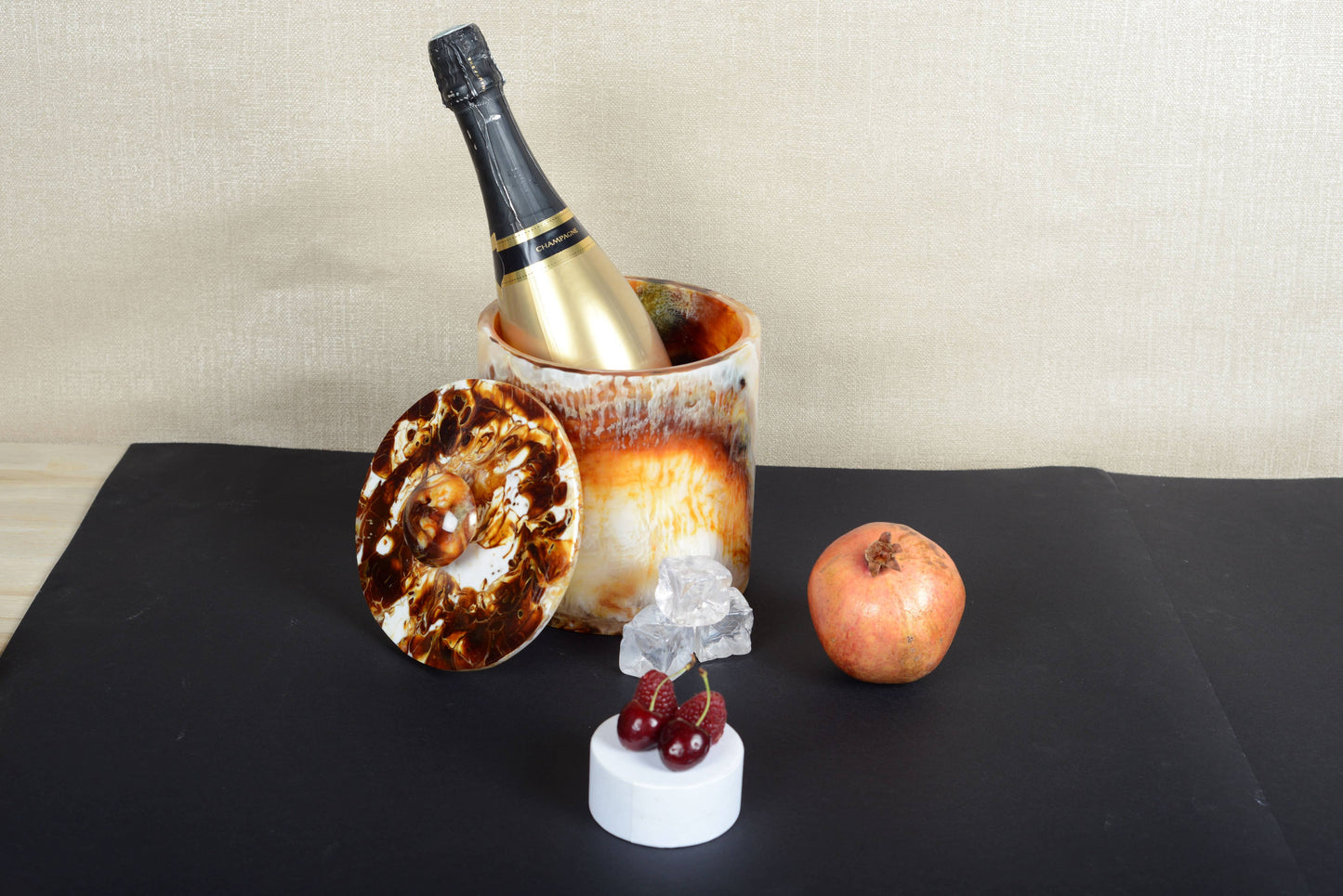 Seau à glace en résine