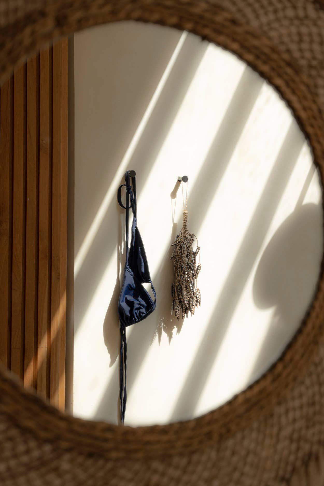 Suspension décorative en coquillages