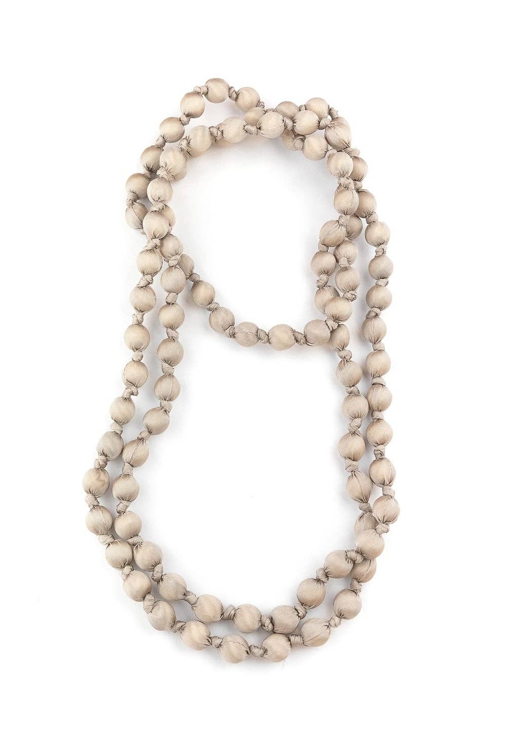 Collier en soie — Beige Lin