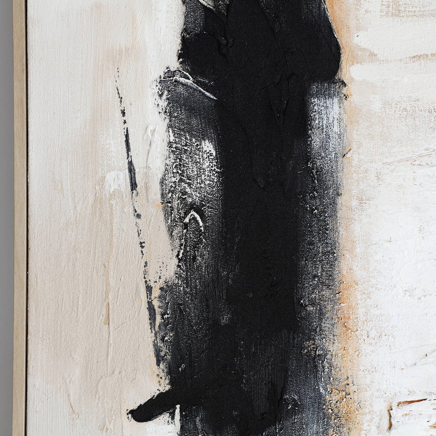 Toile tons bruns Levi