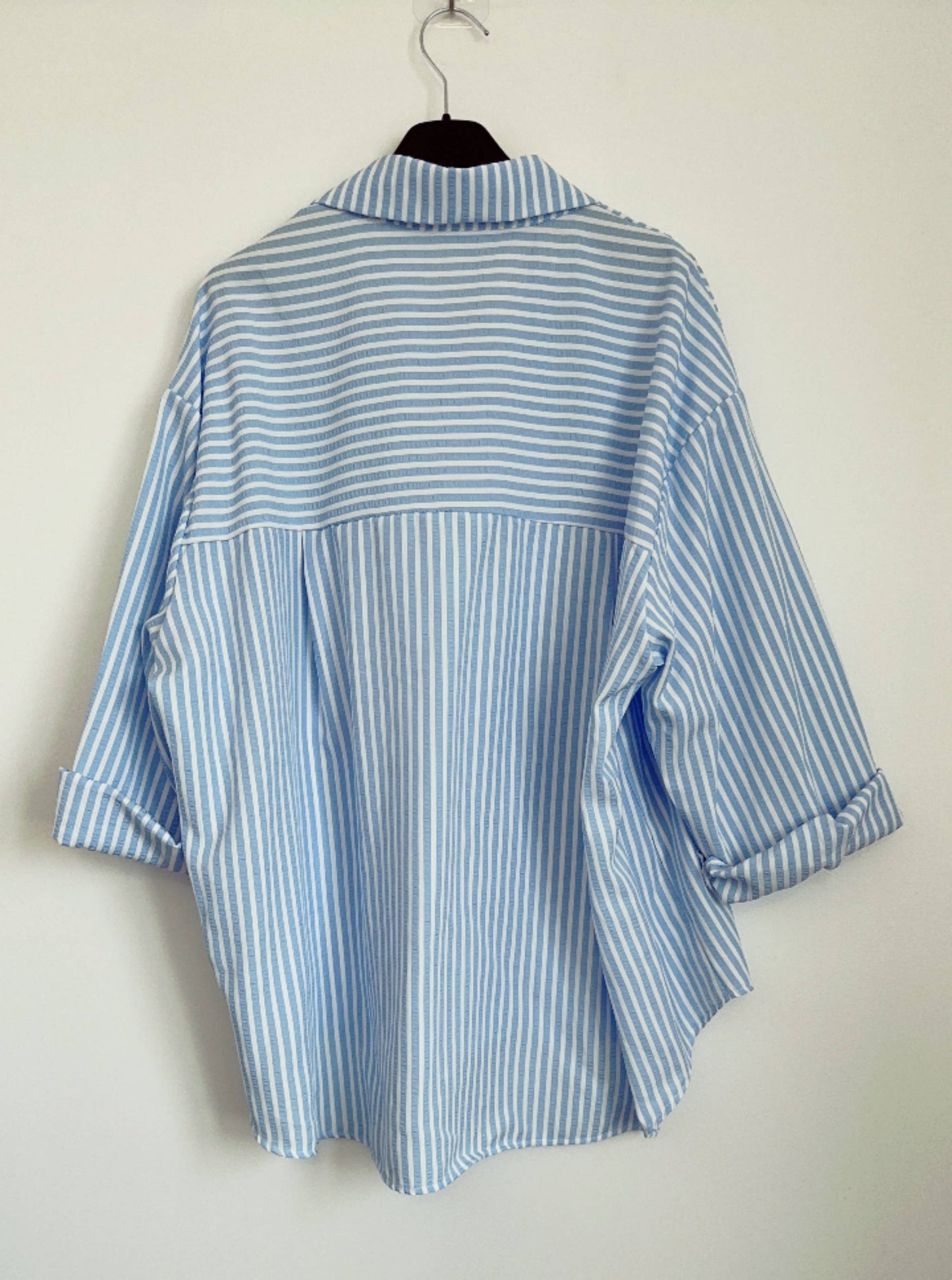 Chemise rayée ample, taille unique