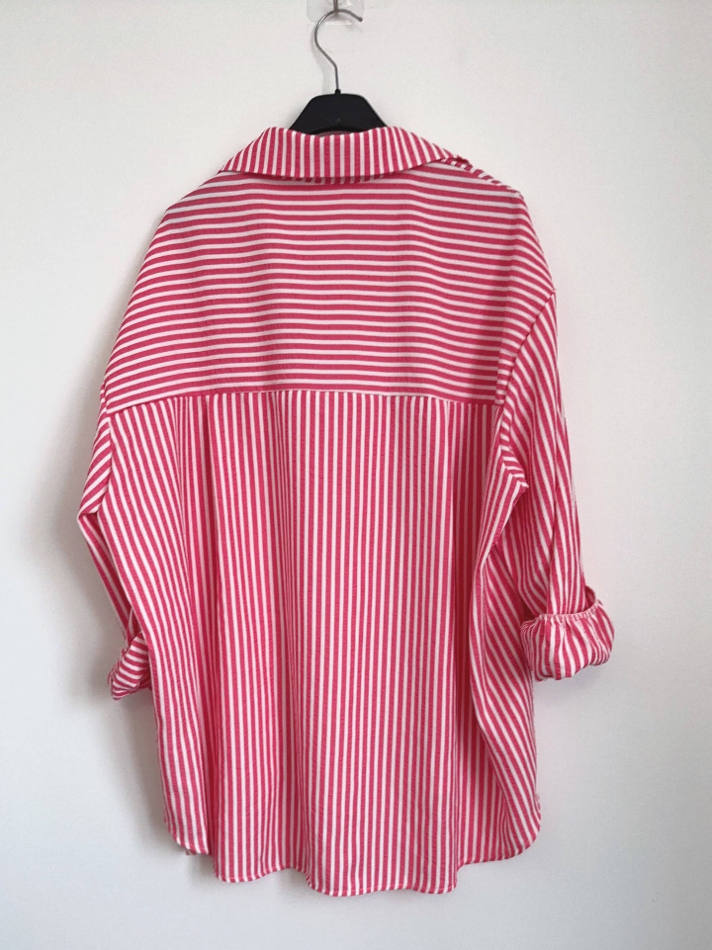 Chemise rayée ample, taille unique
