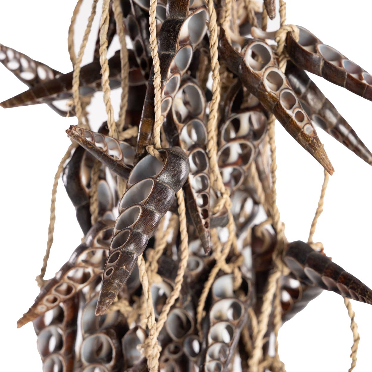 Suspension décorative en coquillages