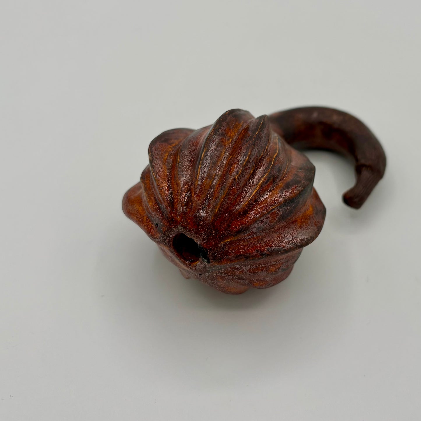 Courge décorative en céramique, réalisées artisanalement à Aspiran