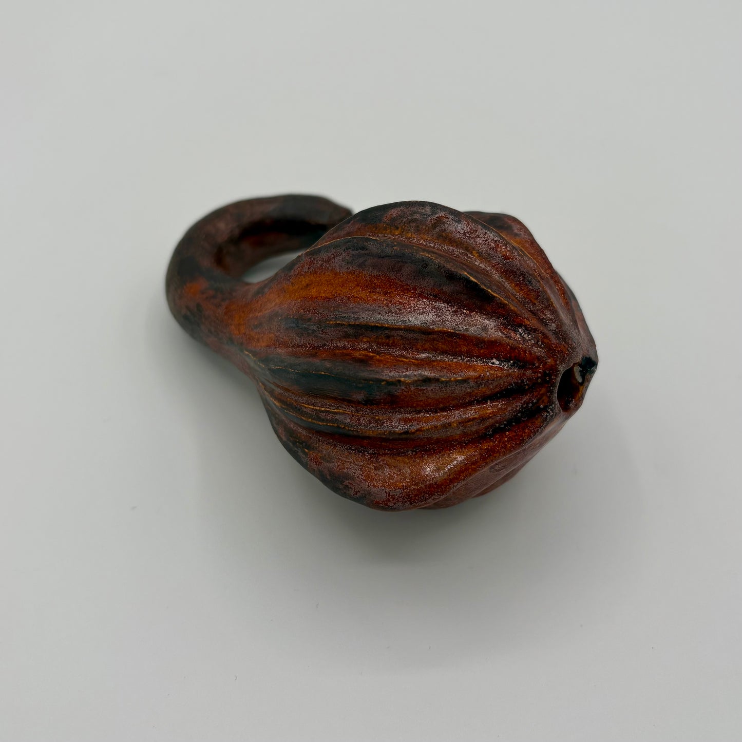 Courge décorative en céramique, réalisées artisanalement à Aspiran