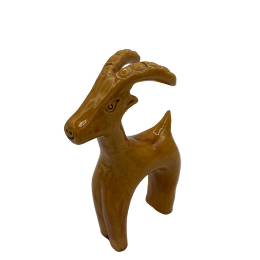 Bouquetin en céramique