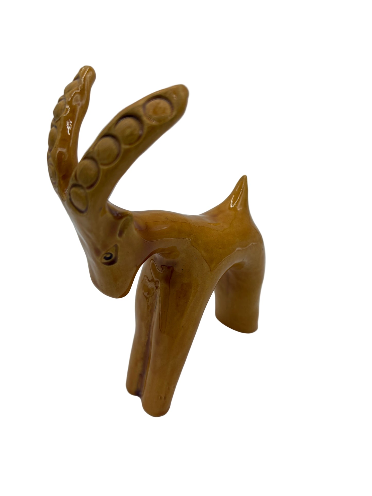 Bouquetin en céramique