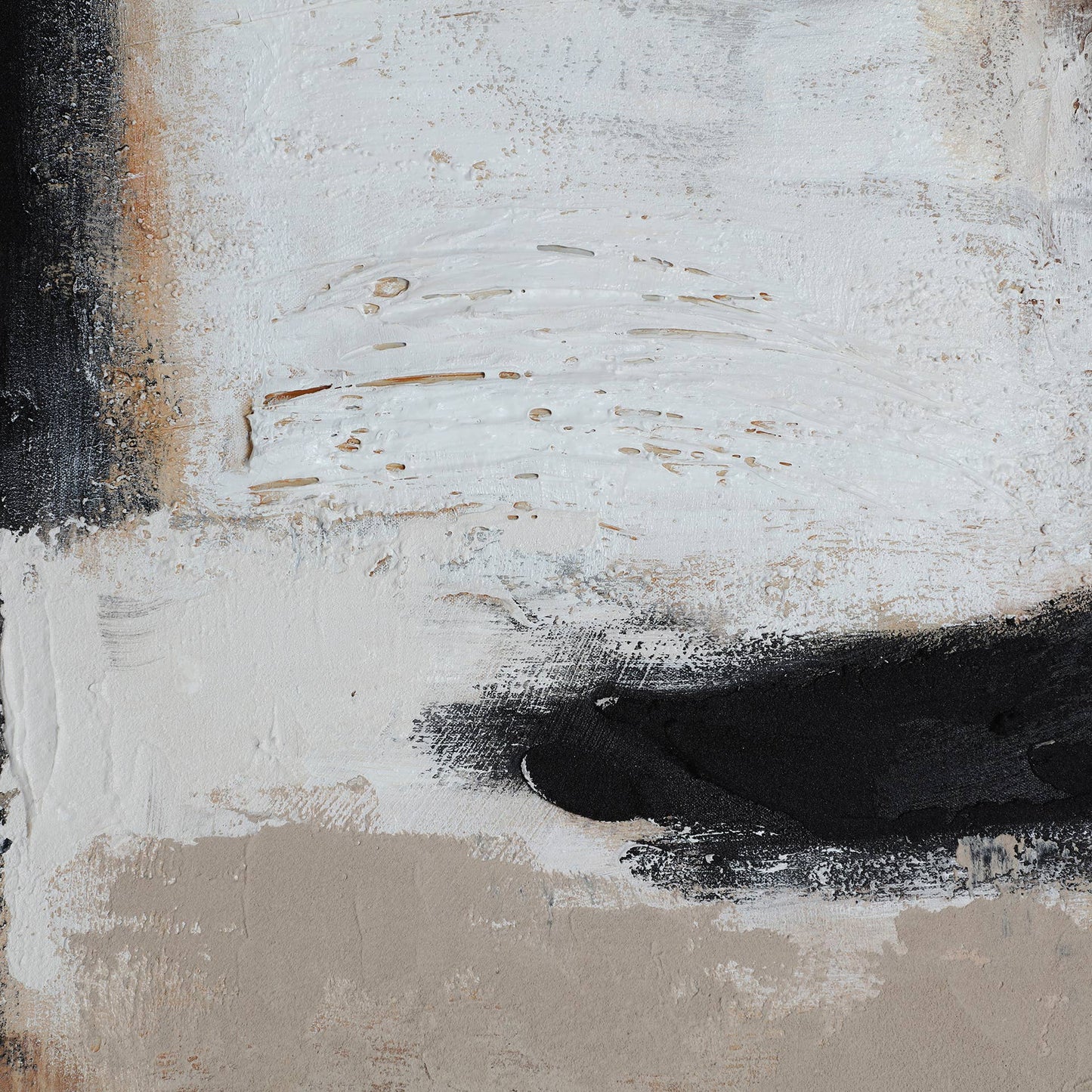 Toile tons bruns Levi