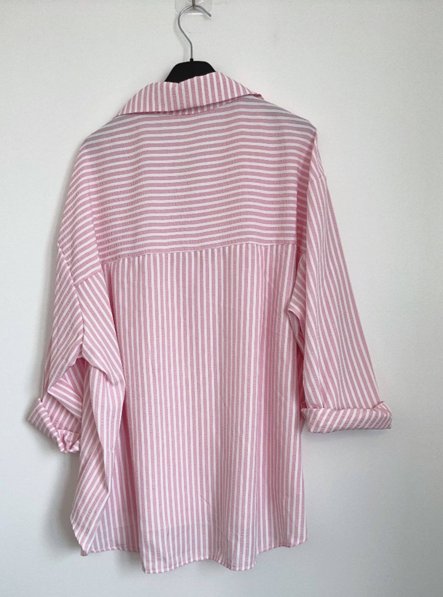 Chemise rayée ample, taille unique