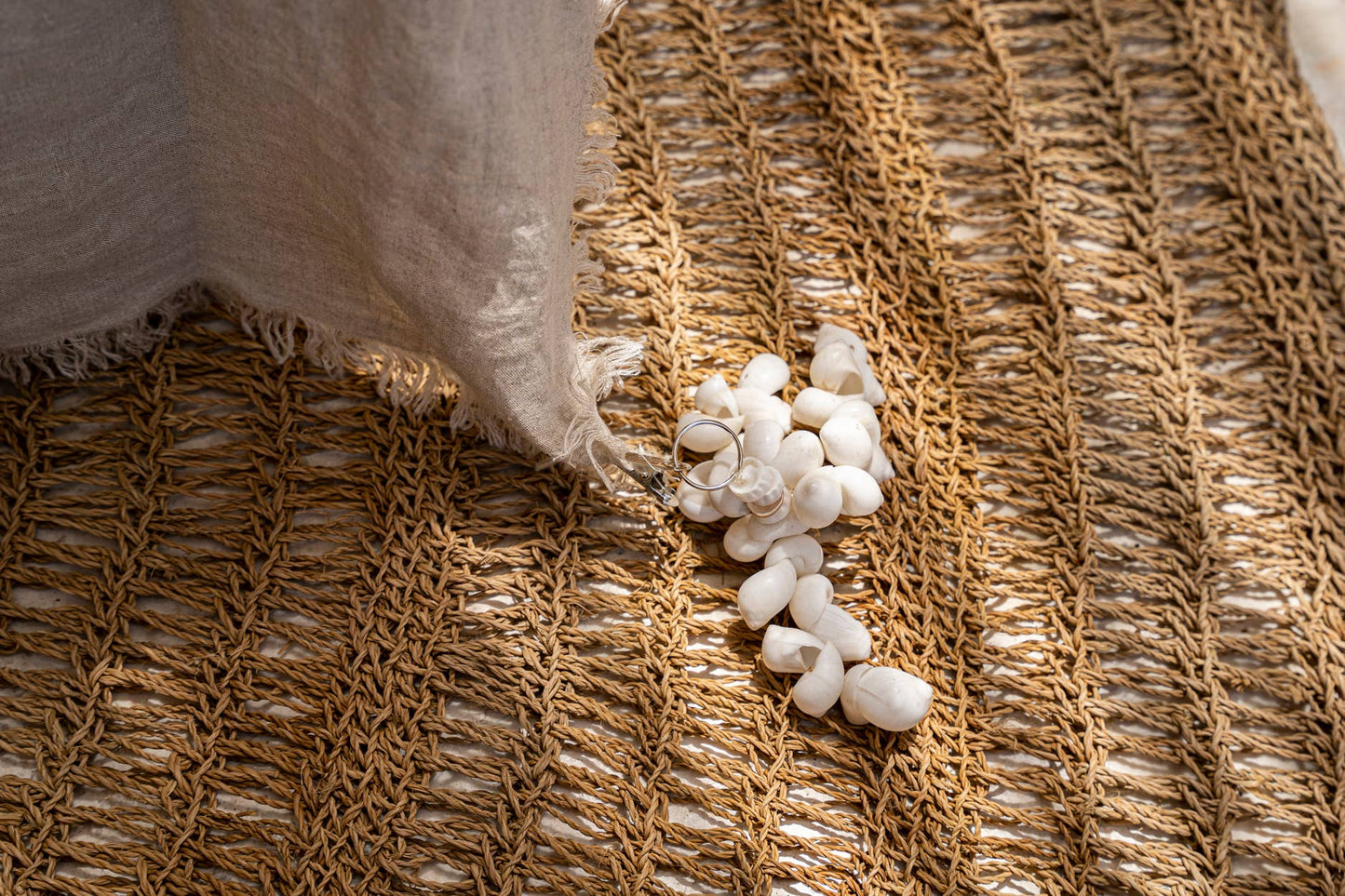 Poids de nappes en coquillages