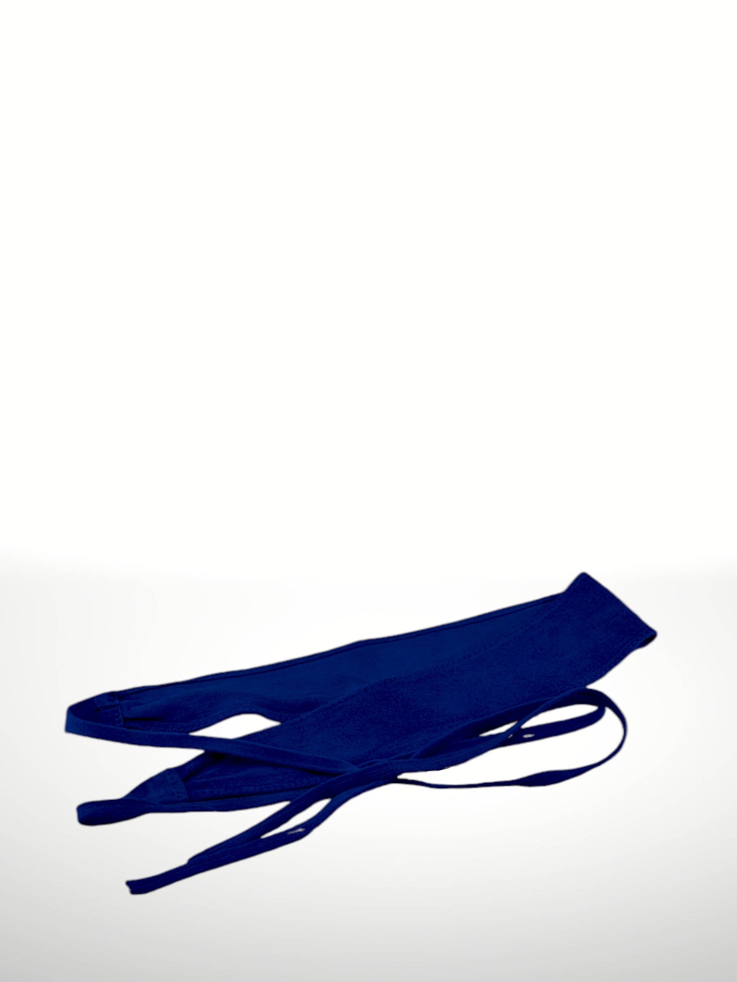 Ceinture obi en cuir suédé noir