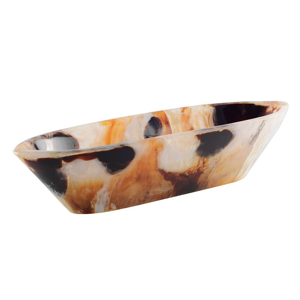 Bol ovale en résine