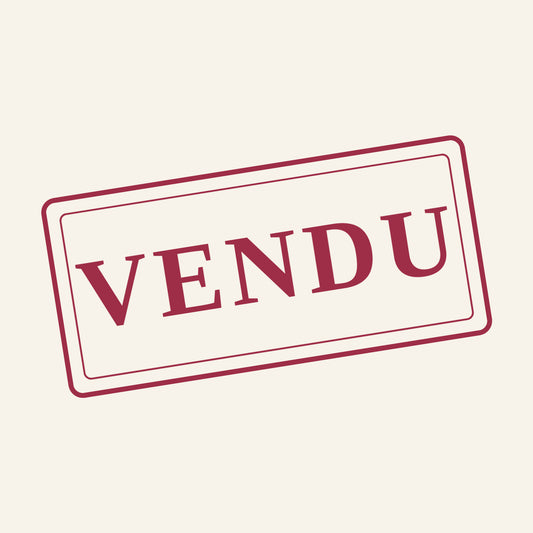 Figurine lion en céramique — vendu